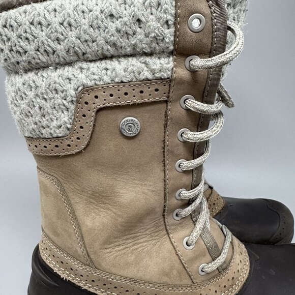The North Face Shellista II Mid Daschund Brown Winter Boots Women's Size 7.5 - Picture 2 of 10